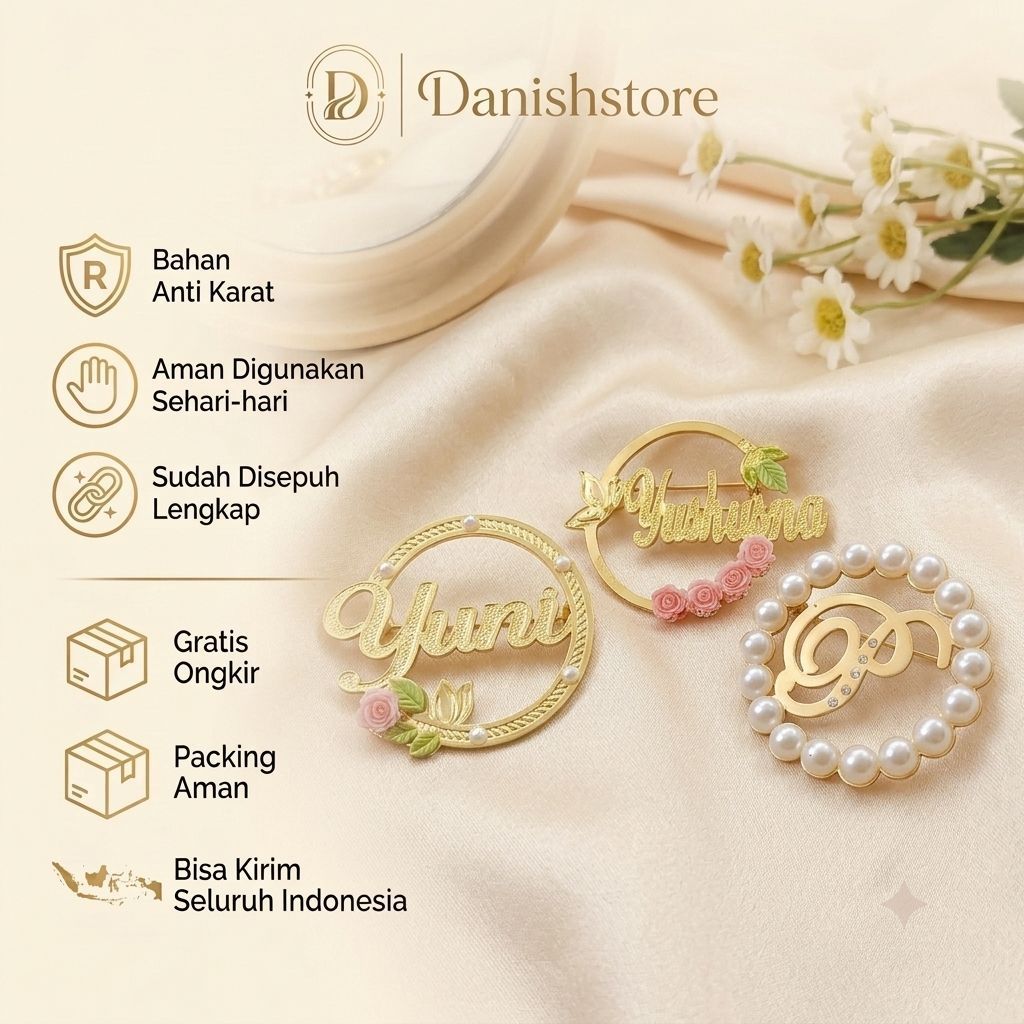 DANISHSTORE BROS CUSTOM SHABBY || BROS NAMA CUSTOM || BROS FONT CHINA