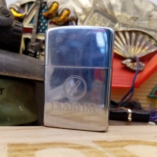 original Zippo jarum official Romawi 1989