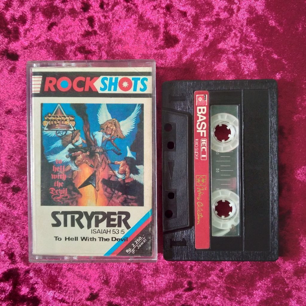 Kaset Stryper - To Hell With The Devil (Rockshots)