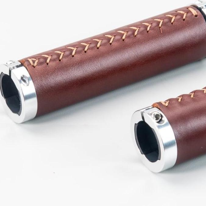 Grup Gyes G 1035 Rata Brown Leather Grip Gyes Kulit Leather