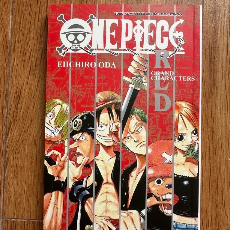 komik one piece Red grand characters