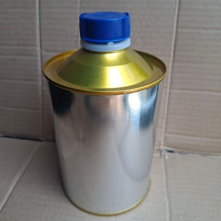Kaleng Tutup Ulir Plastik Ukuran 1kg / 1Liter / Kaleng Cat Clear / Kaleng Ulir / Kaleng Hardener / K