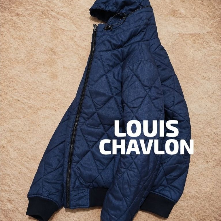 Jaket puffer keren LOUIS CHAVLON bekas pakai