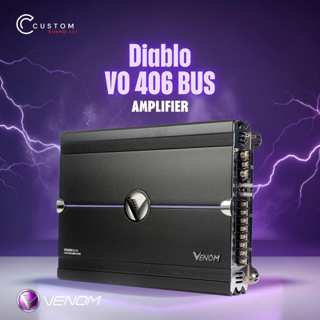 Venom Diablo Series Amplifier VO 406 BUS