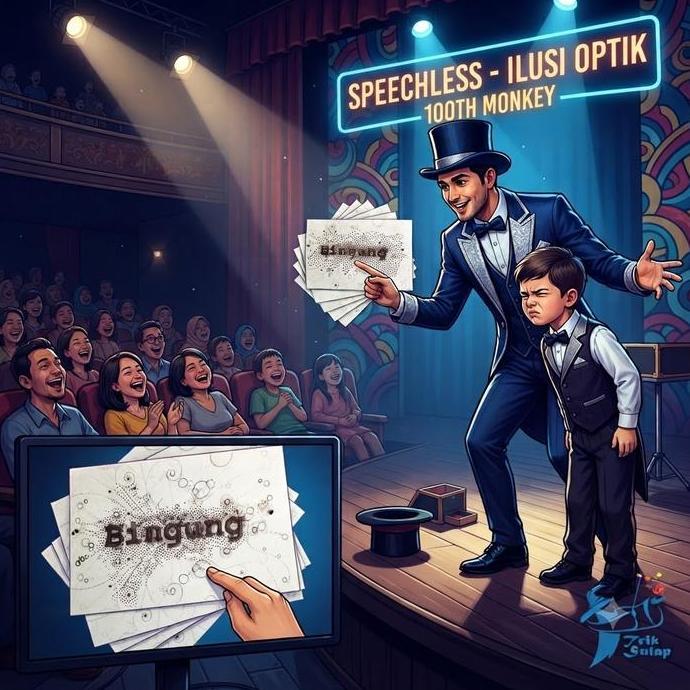 Nikendasma1 - Sulap Speechless 100Th Gimmick Monkey - Sulap Mentalis