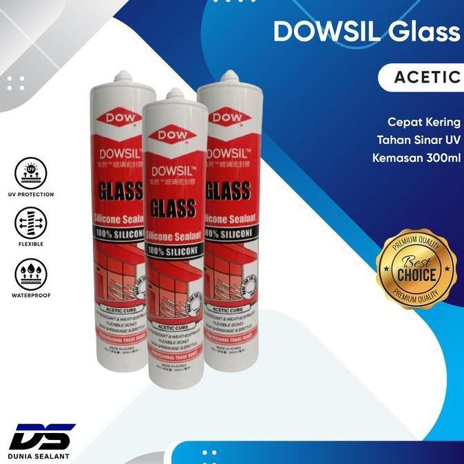 Dowsil Glass Lem Silicone Sealant Dowsil Glass Acetic
