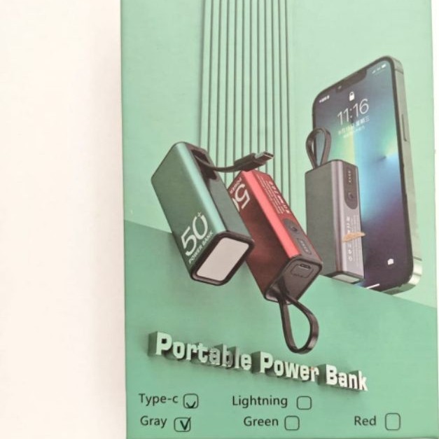 Power Bank 5000 mAH