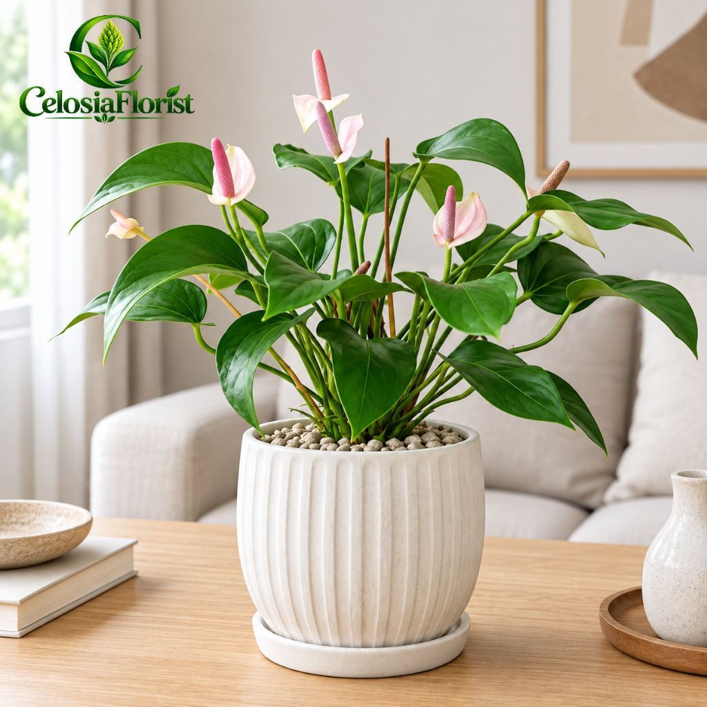 Tanaman anthurium bunga mickey mouse mini - anthurium bunga mickey mouse