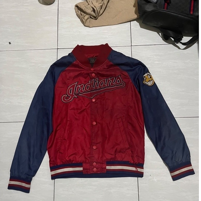 Varsity Jacket M*LB Indians Edition 2 Tone