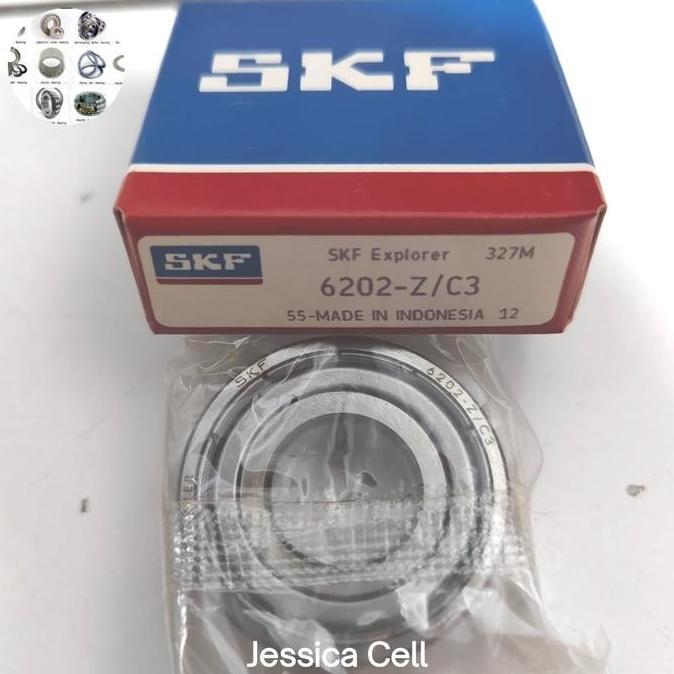 BALL BEARING 6202 Z C3 SKF / 6202ZC3 SKF