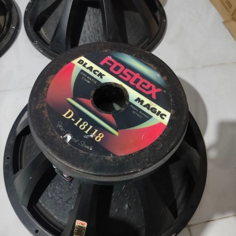 fostex  D 18118 second/bekas normal