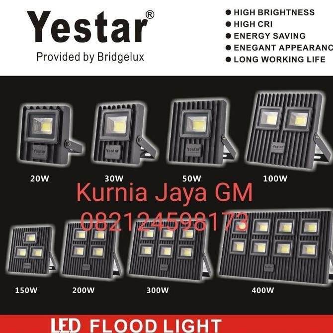 Yestar Lampu Sorot LED 100 watt COB / Flood Light LED Bridgelux