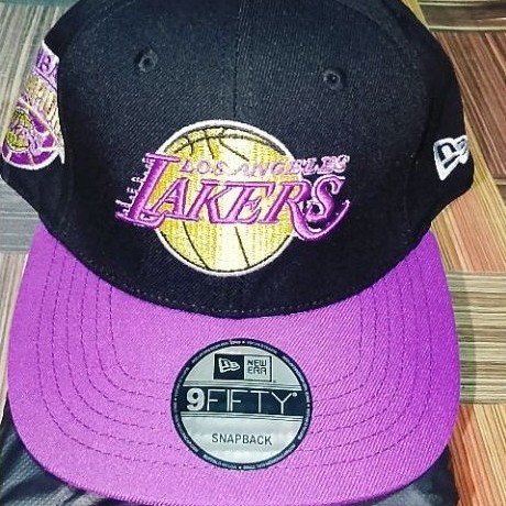 Topi Snapback NBA LAKERS Champions , Snap NBA Lakers Champions