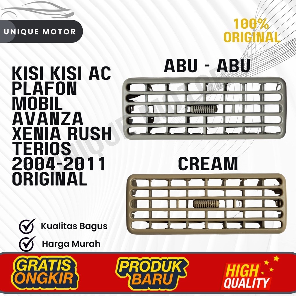 Kisi Kisi AC Plafon Mobil Avanza Xenia Rush Terios 2004-2011 Original