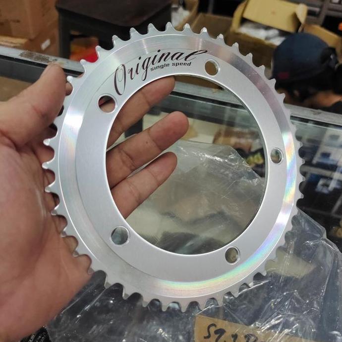 Chainring LASCO 44T bcd 130 LASCO original singel speed folding fixie BMX