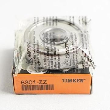 6301 ZZ TIMKEN Deep Groove Ball Bearing
