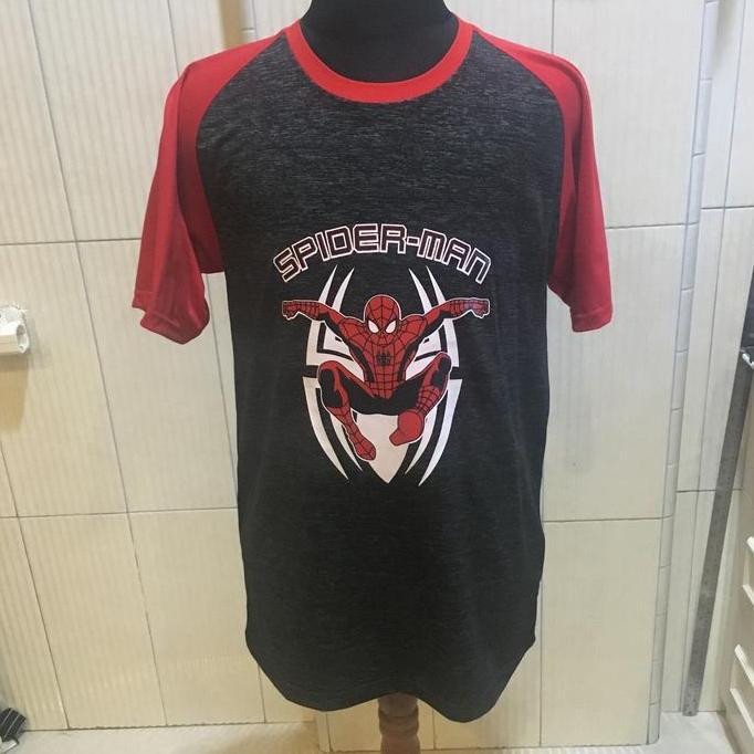 DV154 - Kaos Spiderman ABG| Kaos Raglan Spiderman| Kaos Oblong Spiderman