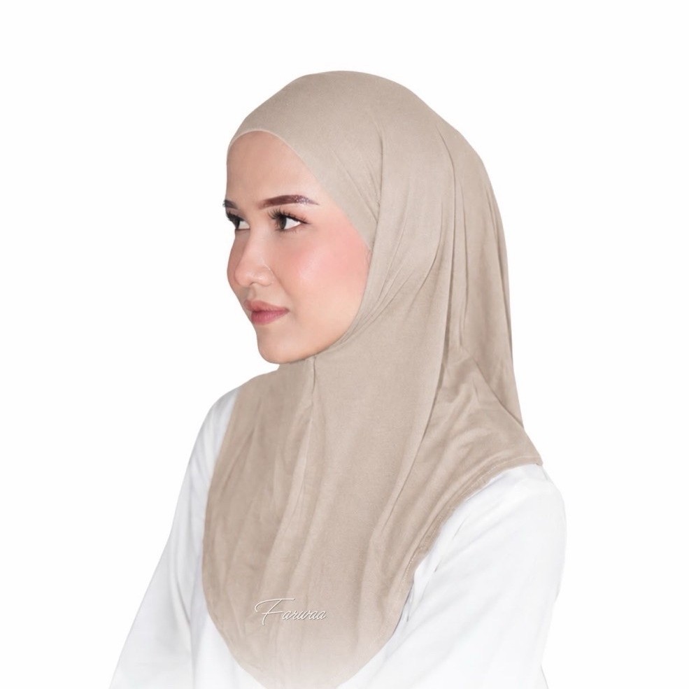 Hijab Bergo rayon spandex ukuran