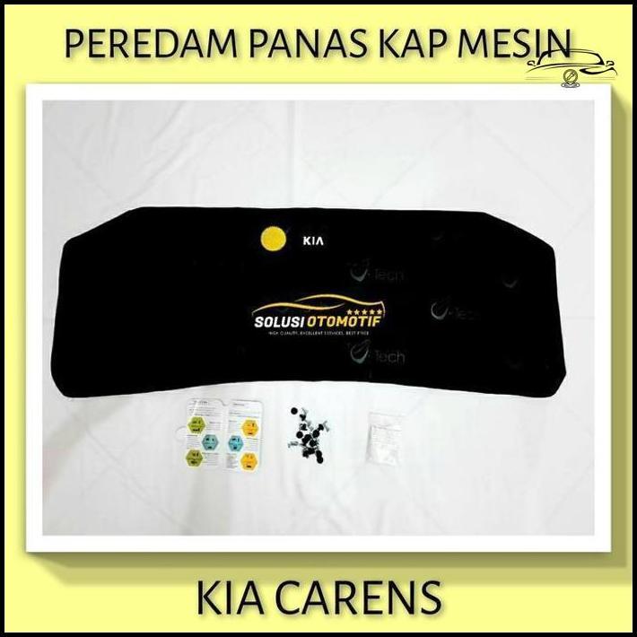 Kia Carens Pelindung Peredam Panas Kap Mesin Mobil Vtech Bonus Klip Hemat