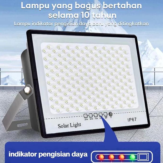 TERBARU Barang spot1000W Lampu Tenaga Surya LED Super Terang Lampu tenaga surya murah Lampu Tenaga S