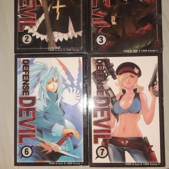 komik.defense devil  buku 20000