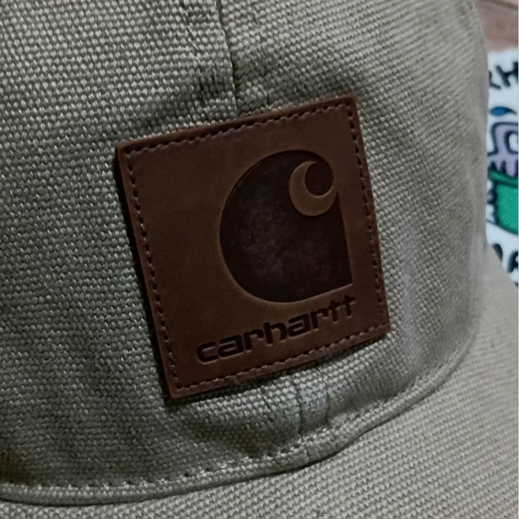 Topi CARHARTT WIP Canvas Cap Brown