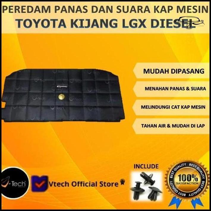Vtech Peredam Panas Dan Suara Kap Mesin Toyota Kijang Lgx 2001 Diesel Premium