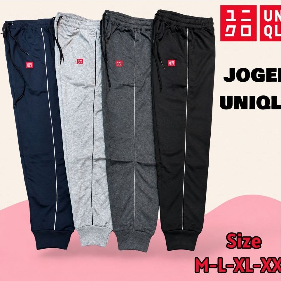 TRENING JOGER UNIQLO UNISEX TRENING JOGER BORDIR