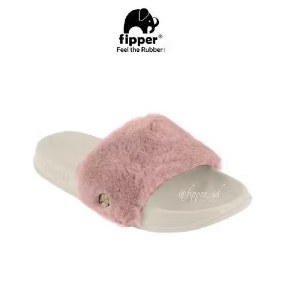 fipper slip on fluff-pink vanilla