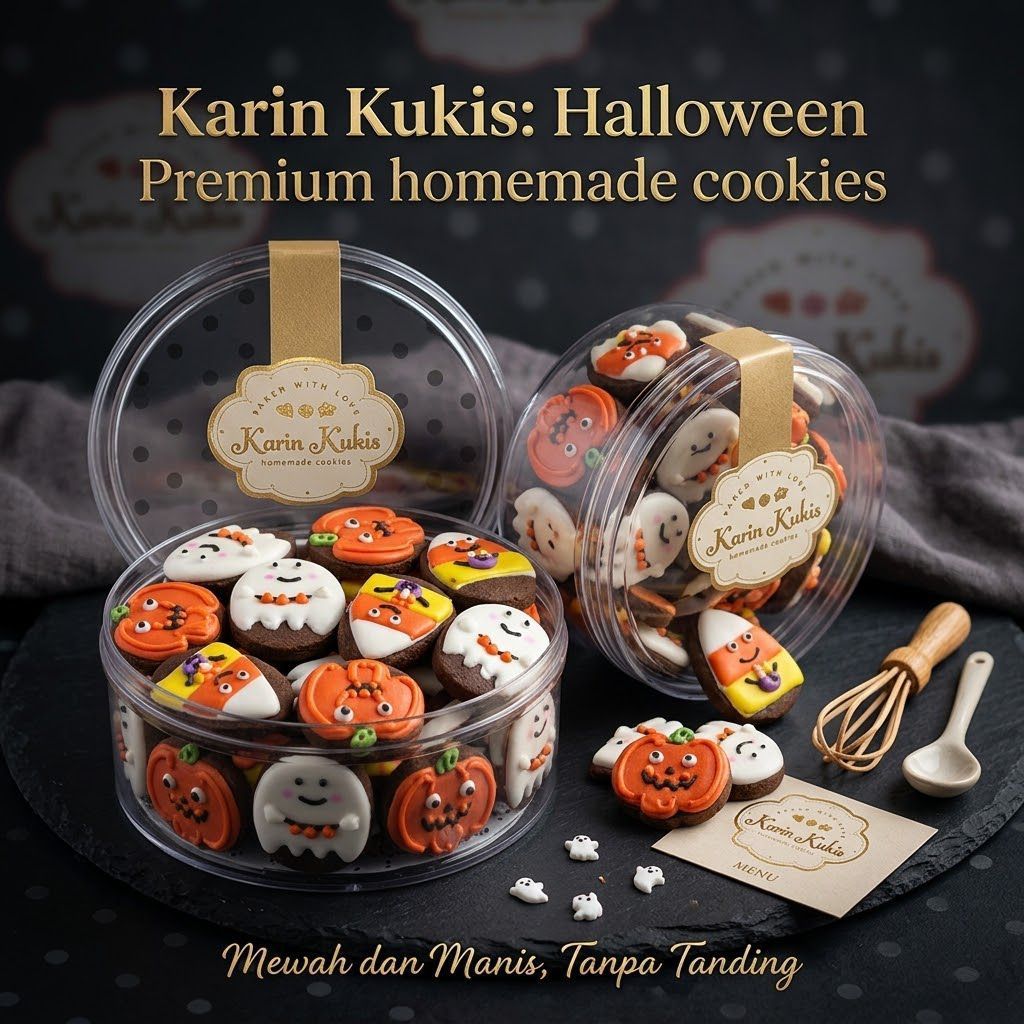 KUKIS HIAS KUKIS KARAKTER HELLOWEEN 500gr