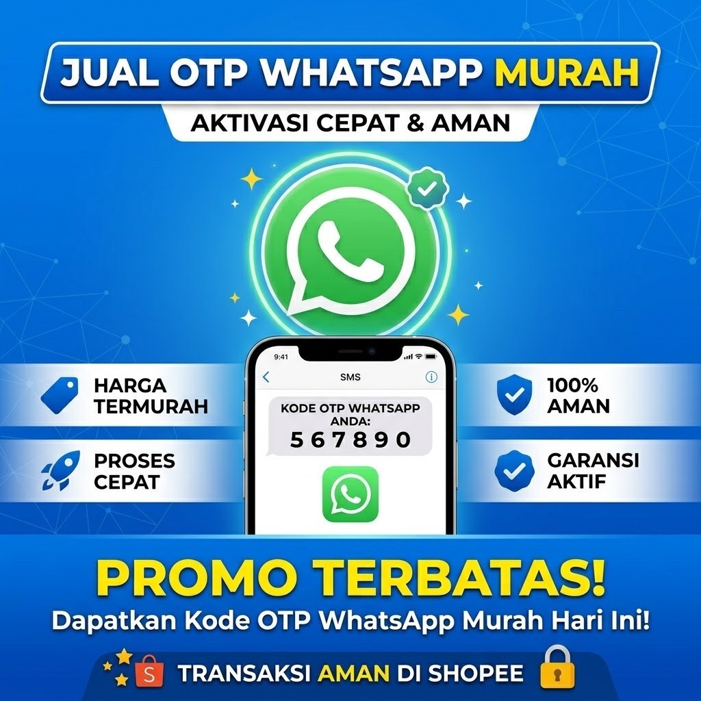 OTP murah untuk dafatar akun WhatsApp