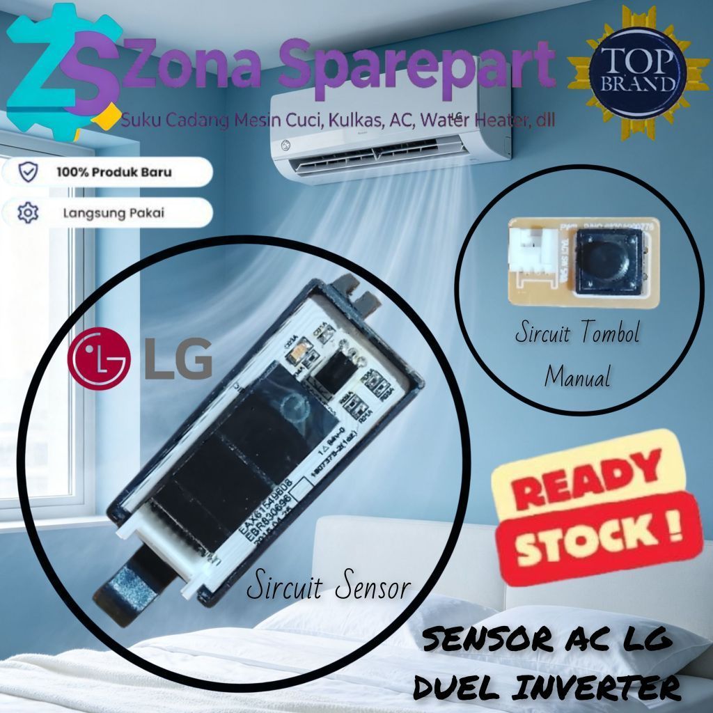 SENSOR AC LG DUEL INVERTER | SENSOR AC LG | RECEIVER AC LG