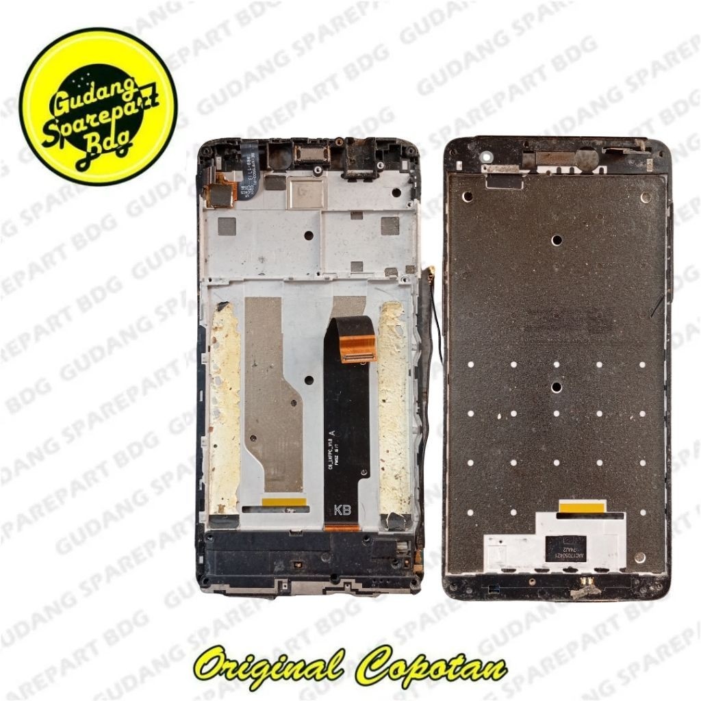 Tatakan LCD Fullset Xiaomi Redmi Note 4x Second Original Copotan