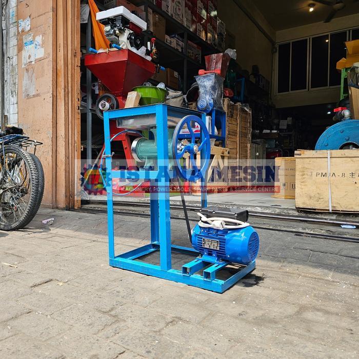 MESIN CETAK PELET HORIZONTAL GILINGAN DAGING LISTRIK COMPLETE DINAMO ORIGINAL DAN TERPERCAYA