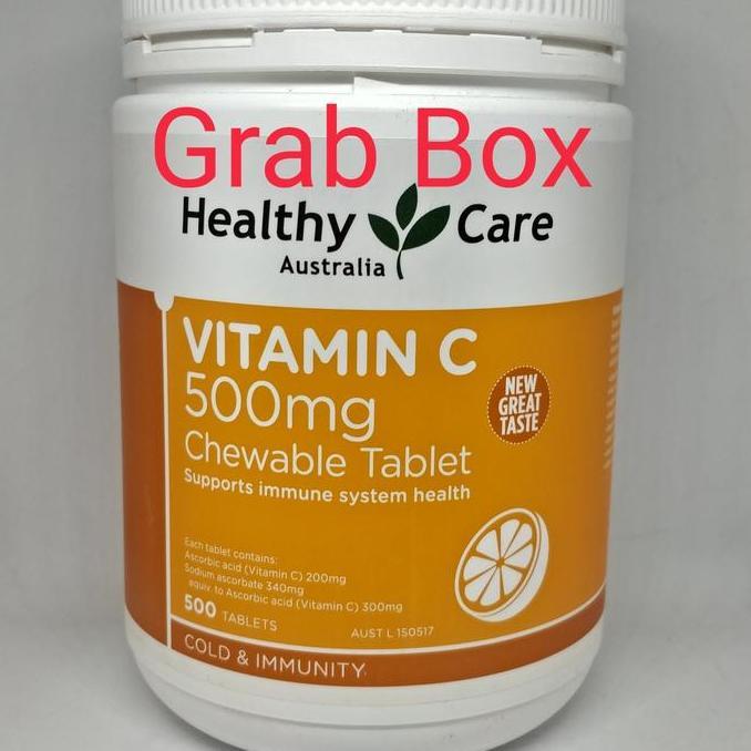 Max- Healthy Care Vitamin C 500Mg Isi 500 Tablet Cheble