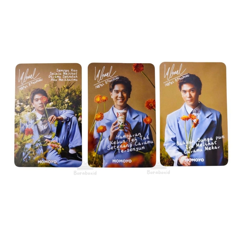 [READY] OFFICIAL PC / PHOTOCARD IQBAAL RAMADHAN X MOMOYO | IQBAL | IQBALE