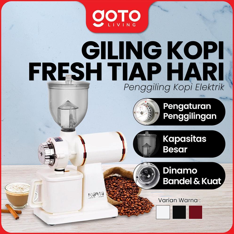 Kova N600 Electric Coffee Grinder Maker Mesin Giling Biji Kopi Listrik