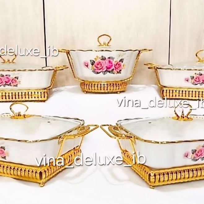 Prasmanan Keramik Fiorenza set 4+1 Marble