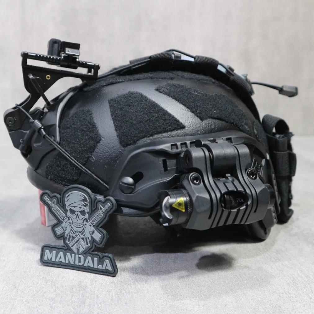 Tactical Helmet scorpion Ballistic Level IIIA / Helm kevlar scorpion full gear anti peluru
