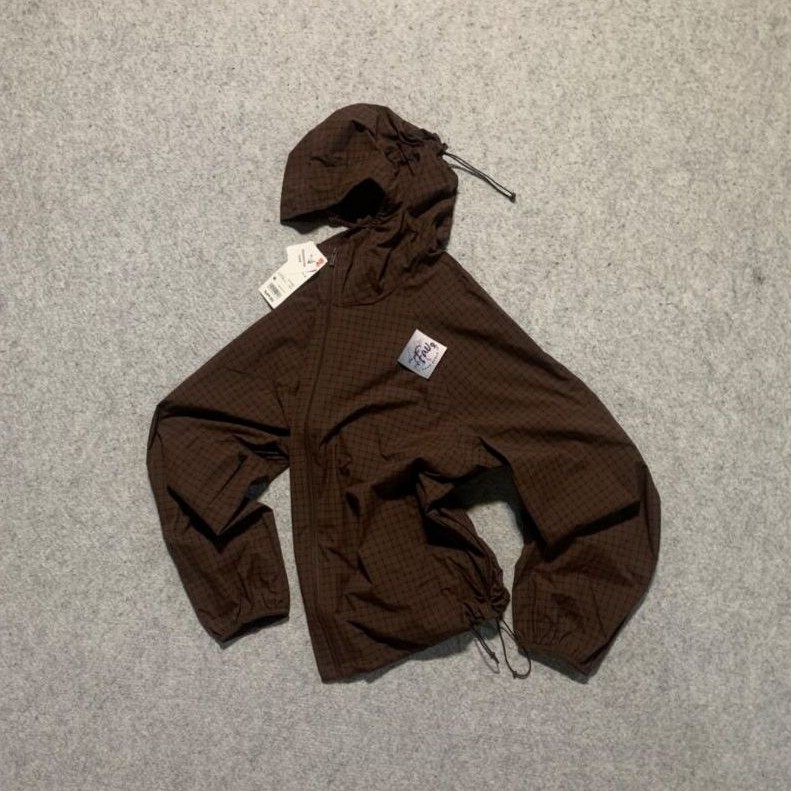 UNIQLO parka coklat UV