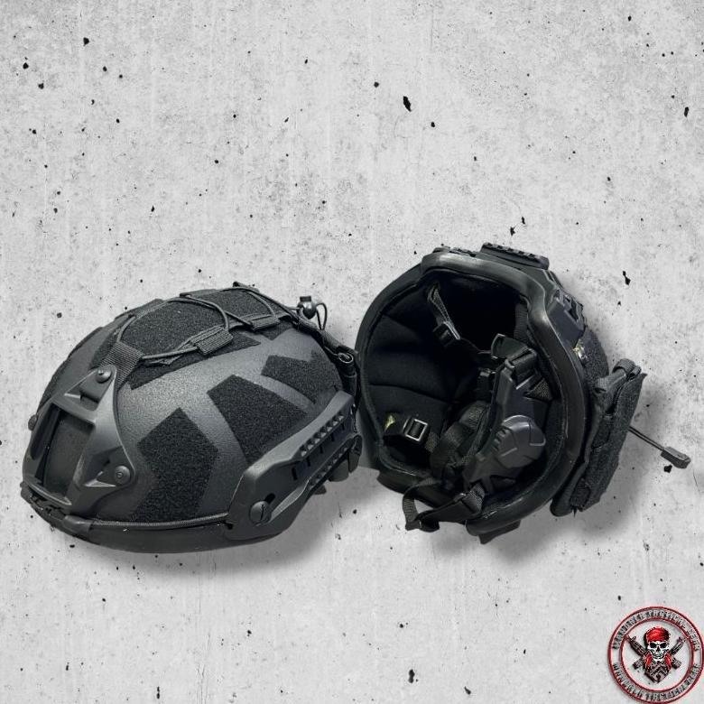 Helm Kevlar Scorpion Taliputar Rail Standar / Helm Tactical Scorpion Kevlar Taliputar