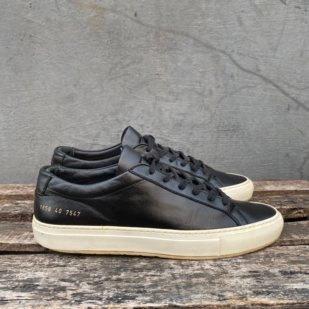 Common projects leather shoes