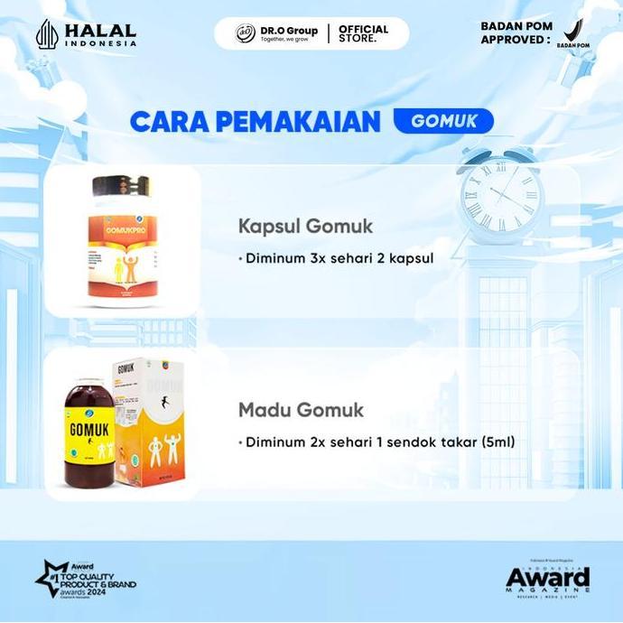 Max- Madu Gomuk 200Ml - Gomuk Herbal