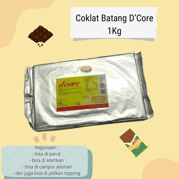 DCORE COMPOUND DARK 2KG (COKLAT BATANG)