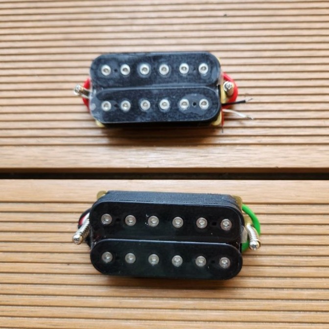 Pickup Gitar Quantum HH Hitam Ibanez