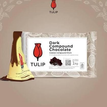 Tulip Dark Compound 1kg Tulip Coklat Batang Coklat Masak