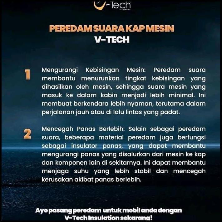 DISKON MORRIS GARAGE GT5 MG5 PEREDAM PANAS DAN SUARA KAP MESIN VTECH ORIGINAL 