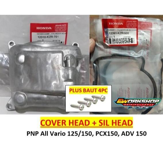Cover Tutup Head Vario 125 150 Old KZR K97 PCX 150 ADV 150 Asli AHM 12310KZR701 / 12310k97T00