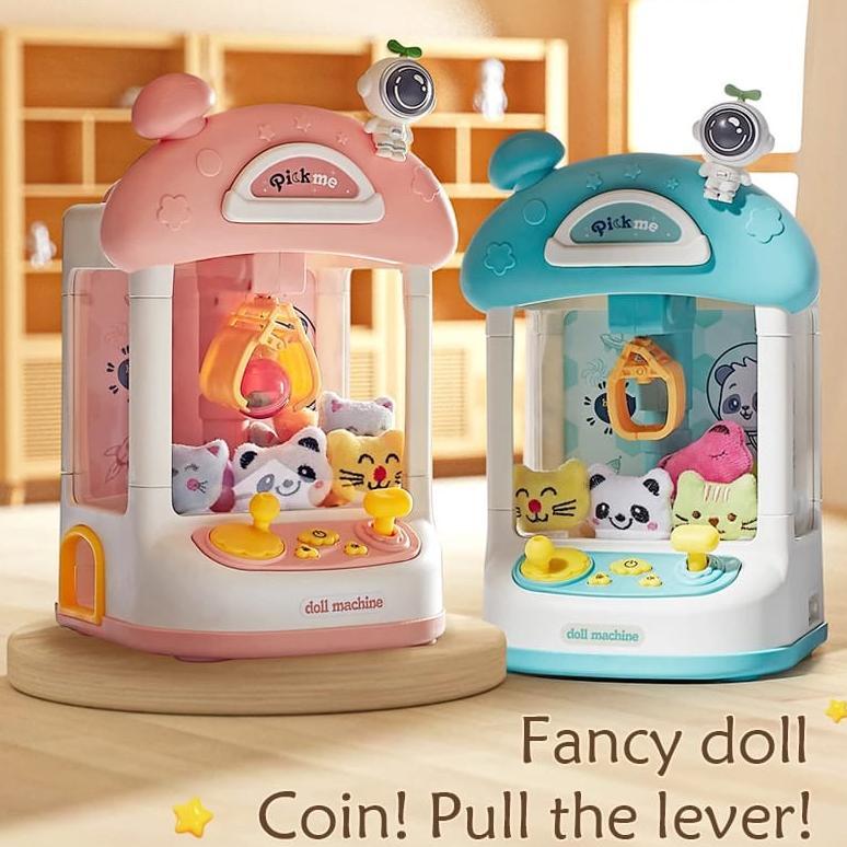 Mainan Anak Mesin Capit Claw Machine Toy Mesin Capit Mini Mainan Claw Game Mainan