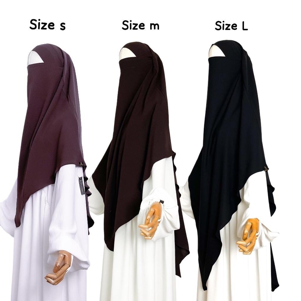 Preloved Tsurayya French Khimar Khadijah